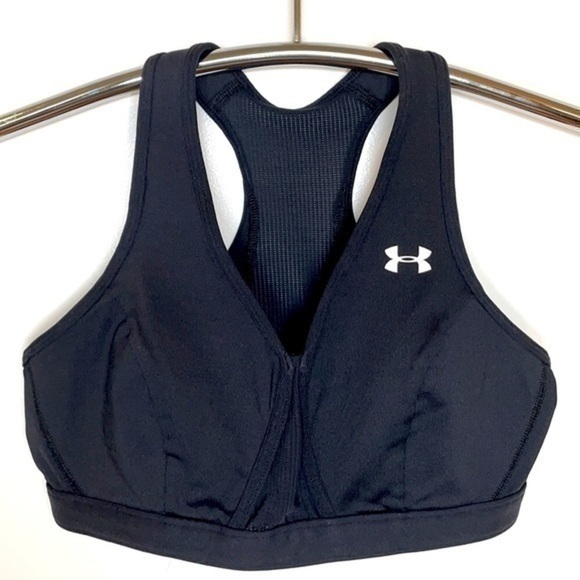 UNDER ARMOUR | Black Sports Bra Size Small - Picture 1 of 4